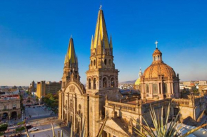 Guadalajara centro histórico con alberca y gym, acogedor